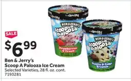 Stop&Shop Ben & Jerry's Scoop A Palooza Ice Cream offer