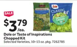 Stop&Shop Dole or Taste of Inspirations Chopped Kit offer