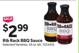 Stop&Shop Rib Rack BBQ Sauce offer
