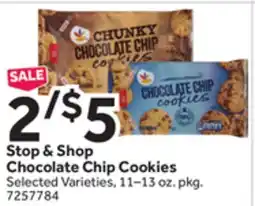 Stop&Shop Stop & Shop Chocolate Chip Cookies offer