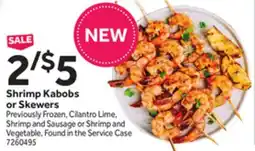 Stop&Shop Shrimp Kabobs or Skewers offer