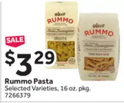 Stop&Shop Rummo Pasta offer