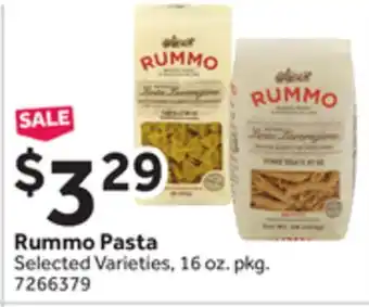 Stop&Shop Rummo Pasta offer