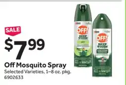 Stop&Shop Off Mosquito Spray offer