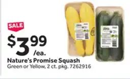 Stop&Shop Nature's Promise Squash offer