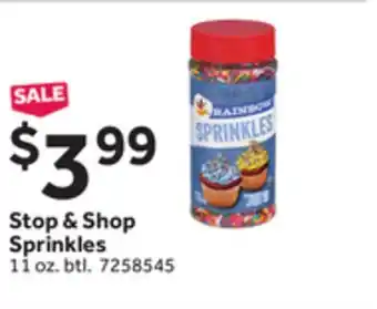 Stop&Shop Stop & Shop Sprinkles offer