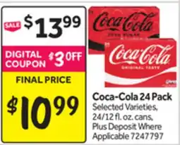 Stop&Shop Coca-Cola 24 Pack offer