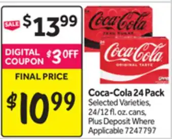 Stop&Shop Coca-Cola 24 Pack offer