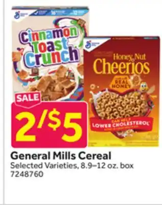 Stop&Shop General Mills Cereal offer