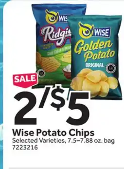 Stop&Shop Wise Potato Chips offer