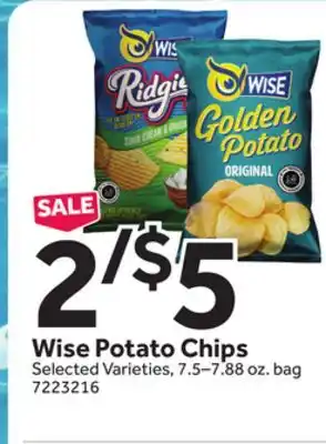 Stop&Shop Wise Potato Chips offer