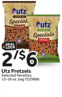 Stop&Shop Utz Pretzels offer