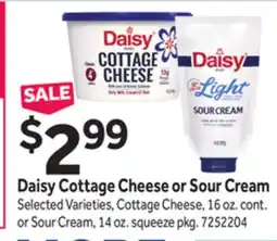 Stop&Shop Daisy Cottage Cheese or Sour Cream offer