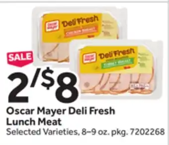 Stop&Shop Oscar Mayer Deli Fresh Lunch Meat offer