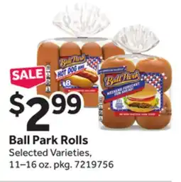 Stop&Shop Ball Park Rolls offer