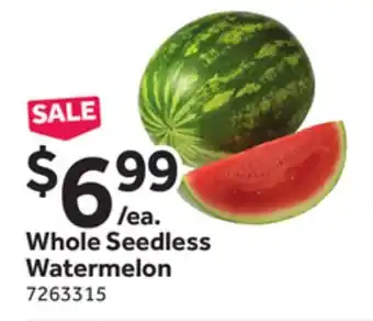 Stop&Shop Whole Seedless Watermelon offer