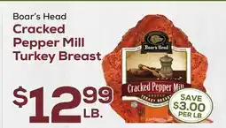 DeCicco & Sons Boar's Head Cracked Pepper Mill Turkey Breast offer