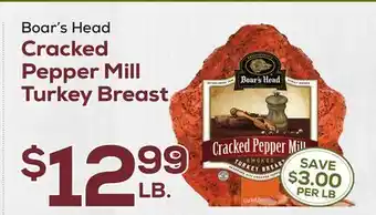 DeCicco & Sons Boar's Head Cracked Pepper Mill Turkey Breast offer