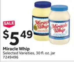 Stop&Shop Miracle Whip offer