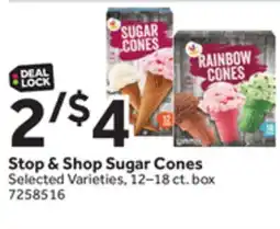 Stop&Shop Stop & Shop Sugar Cones offer