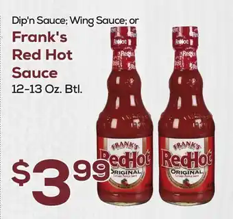 DeCicco & Sons Frank's Red Hot Sauce offer
