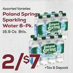 DeCicco & Sons Poland Spring Sparkling Water offer