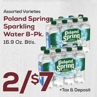 DeCicco & Sons Poland Spring Sparkling Water offer