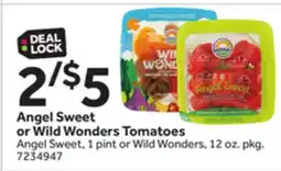 Stop&Shop Angel Sweet or Wild Wonders Tomatoes offer