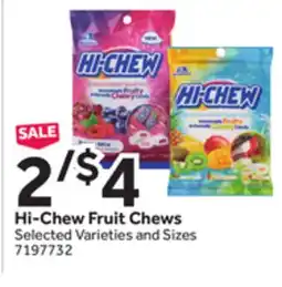 Stop&Shop Hi-Chew Fruit Chews offer