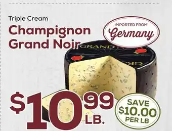 DeCicco & Sons Triple Cream Champignon Grand Noir offer