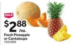Stop&Shop Fresh Pineapple or Cantaloupe offer
