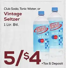 DeCicco & Sons Vintage Seltzer offer