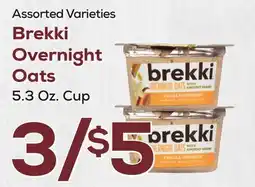 DeCicco & Sons Brekki Overnight Oats offer