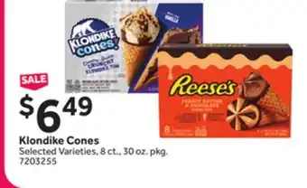 Stop&Shop Klondike Cones offer