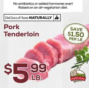 DeCicco & Sons Pork Tenderloin offer