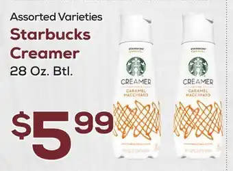 DeCicco & Sons Starbucks Creamer offer