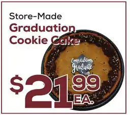 DeCicco & Sons Graduation Cookie Cake offer