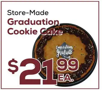 DeCicco & Sons Graduation Cookie Cake offer