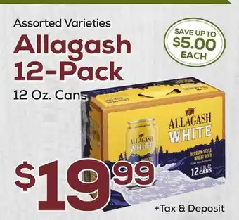 DeCicco & Sons Allagash 12-Pack offer