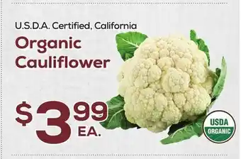 DeCicco & Sons Organic Cauliflower offer
