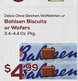 DeCicco & Sons Bahlsen Biscuits or Wafers offer