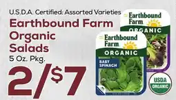 DeCicco & Sons Earthbound Farm Organic Salads offer
