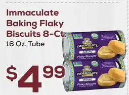 DeCicco & Sons Immaculate Baking Flaky Biscuits 8-Ct offer