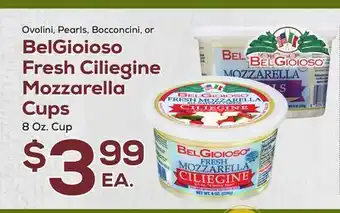 DeCicco & Sons BelGioioso Fresh Ciliegine Mozzarella Cups offer
