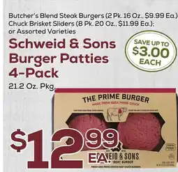 DeCicco & Sons Schweid & Sons Burger Patties offer