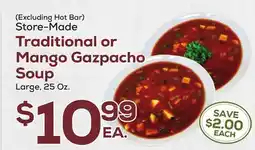 DeCicco & Sons Traditional or Mango Gazpacho Soup offer