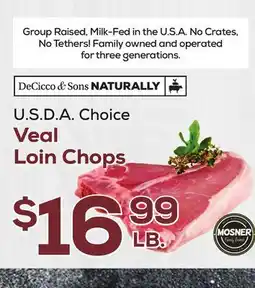 DeCicco & Sons Veal Loin Chops offer