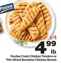 Weis Markets Perdue Fresh Chicken Tenders or Thin Sliced Boneless Chicken Breast offer