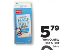 Weis Markets Weis Quality Half & Half offer