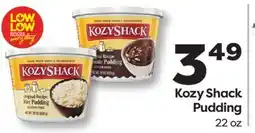 Weis Markets Kozy Shack Pudding offer